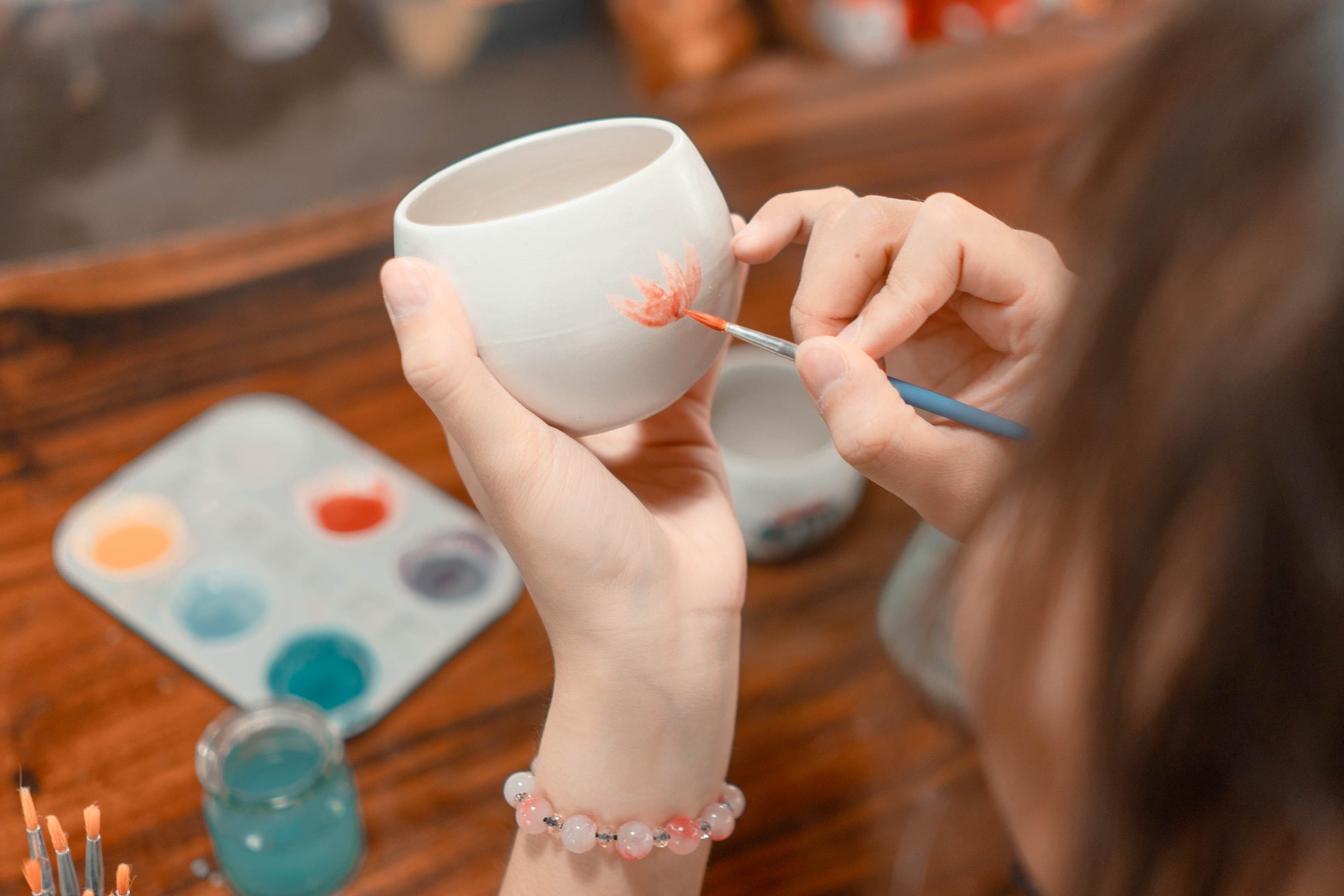 Custom pottery workshop for special events in Hanoi