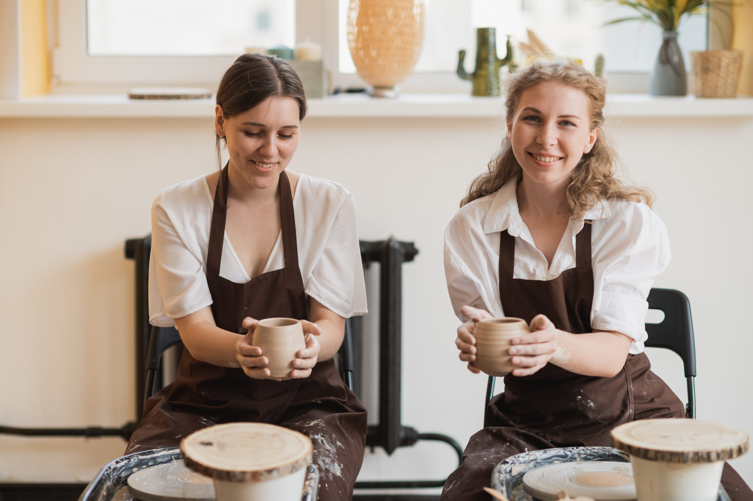 Hand-building pottery workshop in Hanoi